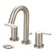 Olympia Faucets Two Handle Widespread Bathroom Faucet, Compression Hose, Nickel L-7422-BN - alternate 1